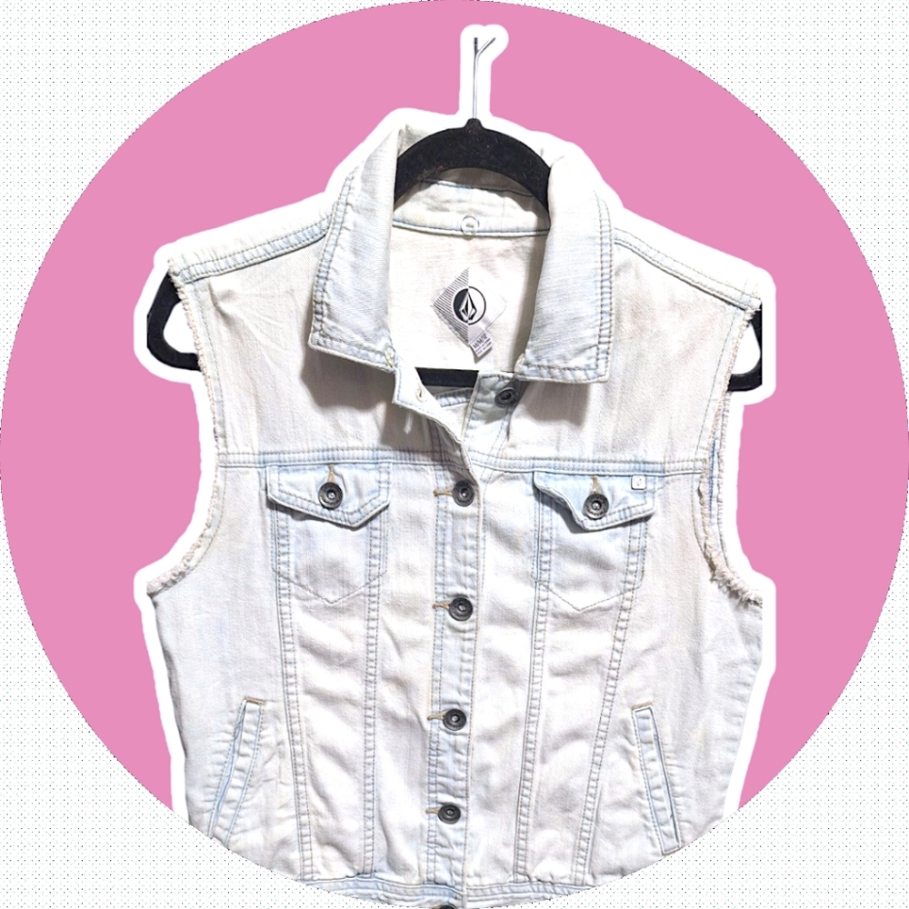 Vintage VOLCOM JEAN VEST